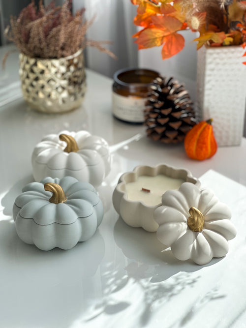 Kürbis Duftkerze Pumpkin Spice